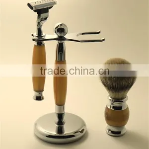 Private Label Safety Razors Badger Hair Shaving Kits Wholesale thumbnail-2