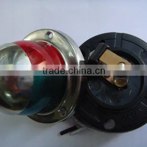 Stainless Steel BI-COLOR Bulb Bow Light for Boat thumbnail-1