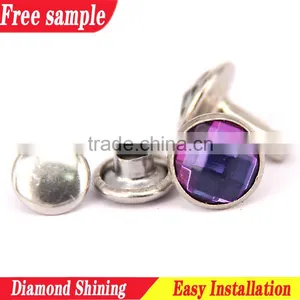 Fashionable Ladies Shoe Decoration Button With Diamond thumbnail-1