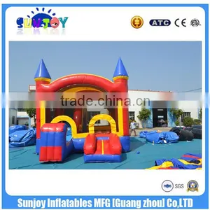 SUNJOY Hot Sale Commercial Inflatable Jumping Castles With Prices,Giant Inflatable Combo For Sale thumbnail-1