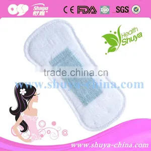 Shuya Factory OEM 155mm Anion Chip Girl Panty Liner thumbnail-1