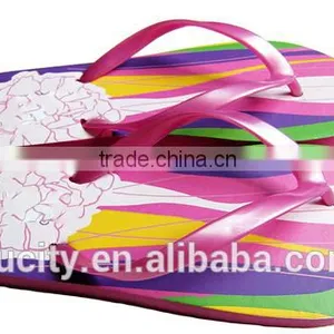 Digital Printing Lady Flip Fl0p Comfortable Slipper Cheap Wholesale Sandal thumbnail-1