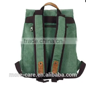Men's Trendy Vintage Canvas Backpack thumbnail-2