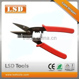 LS-104C Multi-function Tool 30mm Max Cable Cutter,1.5-2.5mm2 Wire Stripper Automatic Rebound Spring Cable Cutter Stripper thumbnail-1
