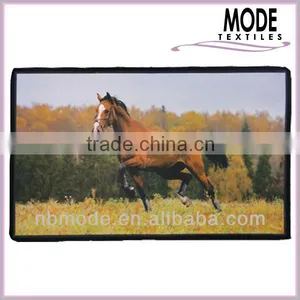 Horse Design Heat Transfer Printed Door Mat thumbnail-1