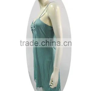 Sexy Bow Lace Decorated Night Dress thumbnail-6