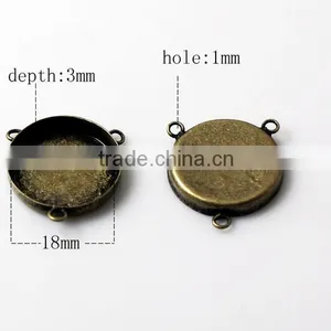 Cheap Price Wholesale Cabochon Pendant /Copper Plated Jewelry Base Pendants For Engraving And Laser thumbnail-4