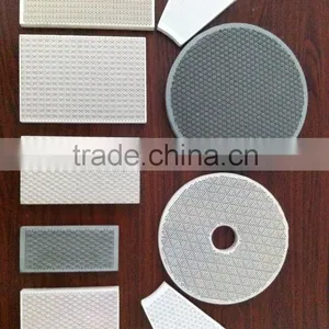 High Quality Honeycomb Infrared Ceramic Plates for Infrared Gas Burner, Cordierite Catalytic Infared Ceramic Plague 132x92x13mm thumbnail-4