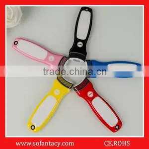 Cheapest PVC Flashlight Torch With Clients' Logo thumbnail-2