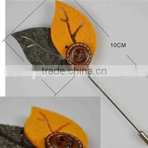 Goupille Bouquet de Revers de Fleur de Tissu de Mens de Broche LAP026 thumbnail-2