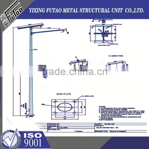 High Quality Galvanized Low Price Lamp Pole thumbnail-3