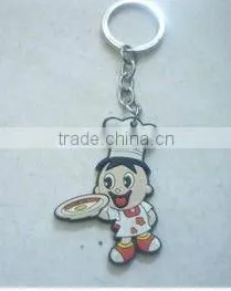 Pvc Soft Rubber Mouse Shape Key Chain With Metal Ring thumbnail-1