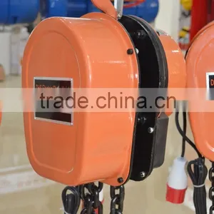 1 Ton 6 Metre Dhs Pulley Electric Chain Block For Sale thumbnail-3