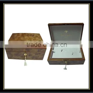 Exquisite Wooden Jewelry Box in High Glossy Finish thumbnail-1