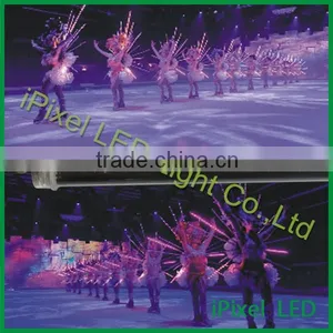 Dc24v, 23mm/30mm Diameter Multicolor Pixe Led Tube Lighting Controlled by DMX, Artnet Controller thumbnail-5