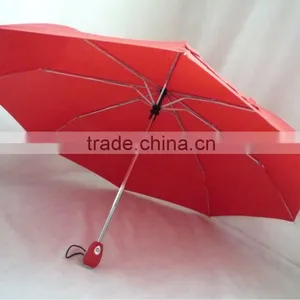 Auto Open & Close 3 Folding Umbrella for Advertising thumbnail-1