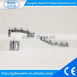 Factory Chrome Finish Wall Mounted Bracket Hook thumbnail-1