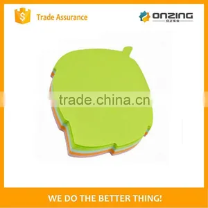 Onzing Good Quality Fancy and Custom Leaf Shaped Sticky Note Supplier thumbnail-1