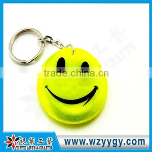 2013 Promotional Cheap Reflective Puffy PVC Pvc Reflective Key Chain Made in China thumbnail-1