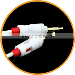 2M 3.5mm Car AUX Coiled Spring 3.5mm Stereo Audio Cable for IPhone MP3 MP4 Player From Dailyetech thumbnail-1