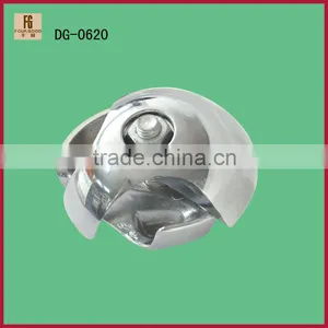 25mm Chrome Round Steel Tube Connectors /tube Connector Hinge thumbnail-1
