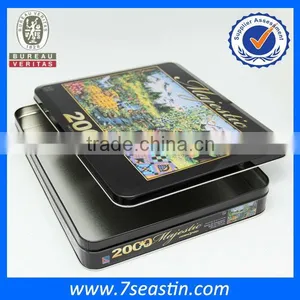 Big Metal Clothes Packing Tin Box T-shirt Ties Tin Container thumbnail-3