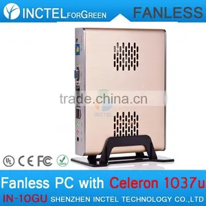 Industrial Panel Fanless PC With Intel Celeron C1037U COM Full Alluminum Chassis thumbnail-4