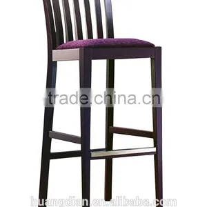Cheap Price Modern Wooden High Bar Chair Napoleon Chair for Adult Used thumbnail-1