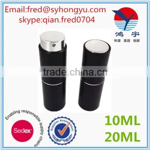 [Manufacturer]10ml/20ml Travel Refillable Metal Twist Up Perfume Atomizer Bottle thumbnail-1