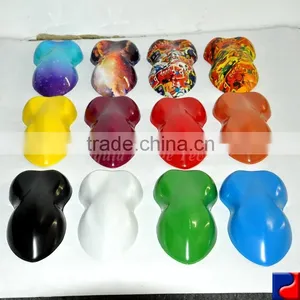 21.5*12.5*5cm Yellow/white/blue/red/green Plastic Speed Shapes for Hydrographics Printing NO.LT-S05 thumbnail-1