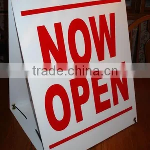 PP Polypropylene Corrugated Plastic A Fram Sign thumbnail-1