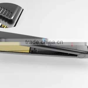 Adjustable Temperature LCD Display Dual Voltage Touch Screen Hair Straightener thumbnail-1