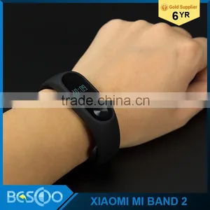 2016 Original Xiaomi Mi Band 2 Miband Wristband Bracelet With Smart Heart Rate Fitness Touchpad OLED Screen Mi Band 2 thumbnail-4