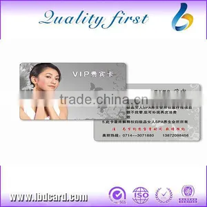 LBD PVC Printing Card Contact Smart IC Card 86x54mm Chip SLE4442 thumbnail-1