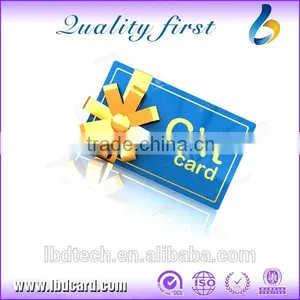 LBD ZLL05 Plastic Gift Card Printing, Blank Gift Card With Barcode, Gift Card Packaging thumbnail-2