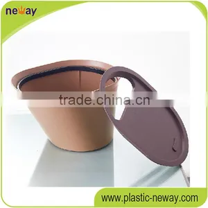 Eco-Friendly Unique Design Cheap China Desk Space Plastic Desk Hotel Trash Can thumbnail-2