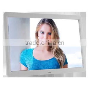 OEM ODM 16:9 Screen 15inch LED Digital Photo Frame With USB thumbnail-1
