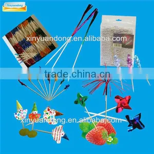 Paper Frilled Picks Ear Picks Fruit Picks thumbnail-2