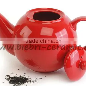 Colorful Glazed Personalized Customized Ceramic Stoneware Coffee and Tea Pots thumbnail-1