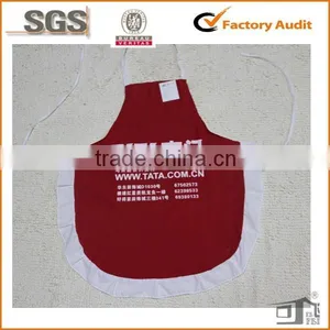 100% Cotton Kitchen Apron Adjustable Apron High Quality Promotion Bib Apron thumbnail-1