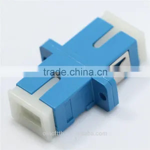 White- Cap SC SX Fiber Optic Adapter thumbnail-2