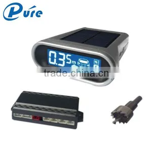 Buzzer Auto Parking Sensor LCD Display Digital Reverse Assitant Parking Sensor Wireless Solar Energy Reverse Parking Sensor thumbnail-2