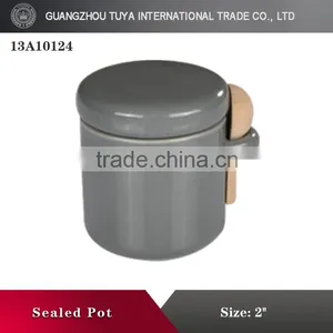 Wholesale Green/red/gray Color Soup Tureen With Lid thumbnail-3
