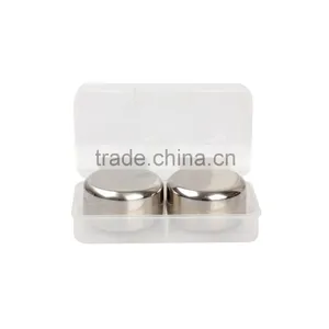 Christmas Gift Stainless Steel Reusable Whisky Stones/ Whiskey Ice Cubes/ Whisky Ice Rocks thumbnail-3
