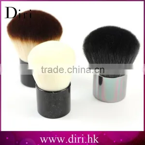 1pc Round Powder Makeup Brush Kabuki Makeup Brush With Light Black Handle thumbnail-6