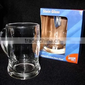 Colorful Printed Paper Packing Box Wholesale 15OZ Beer Mug thumbnail-1