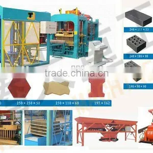 QTY10-15 Hydraulic Automatic Brick Making Machine thumbnail-1