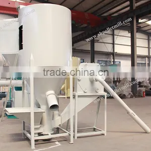 Vertical Type Factory Supply Poultry Livestock Feed Grinder Blender Machine in China thumbnail-5