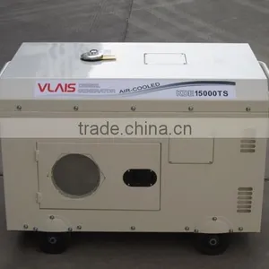 Double- Cylinder Factory Price Electric Start 12kva Diesel Generator thumbnail-6