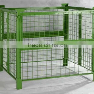 Folded Wooden Pallet Cage thumbnail-1
